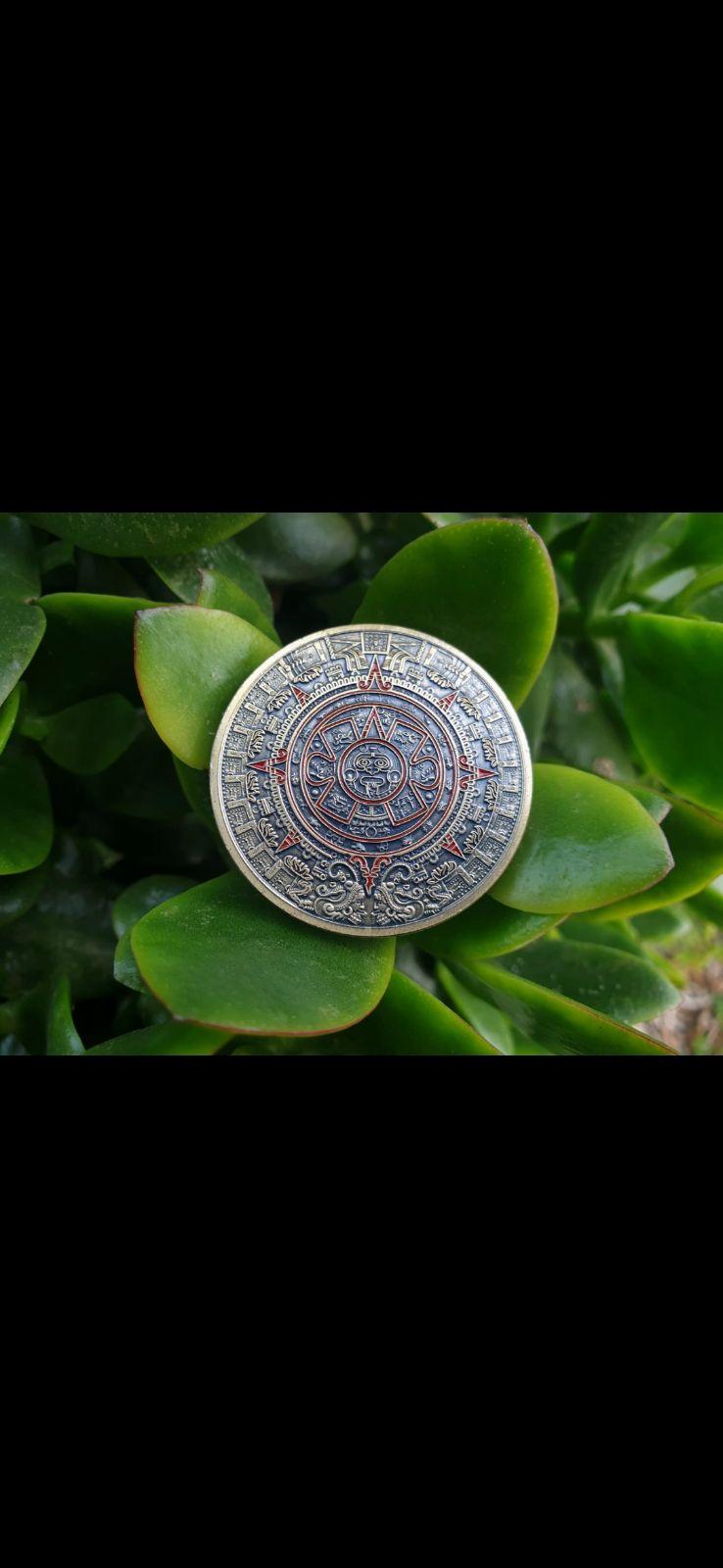 Aztec Calendar Collectors Coin