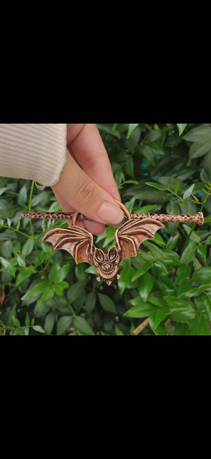 Bat Hair Pin