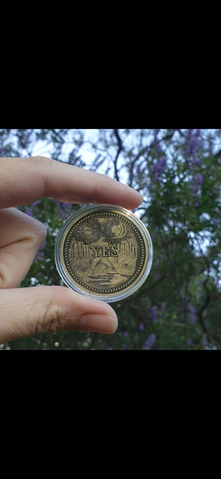 Yes/No Divination Coin