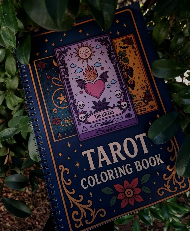 Tarot Colouring Book